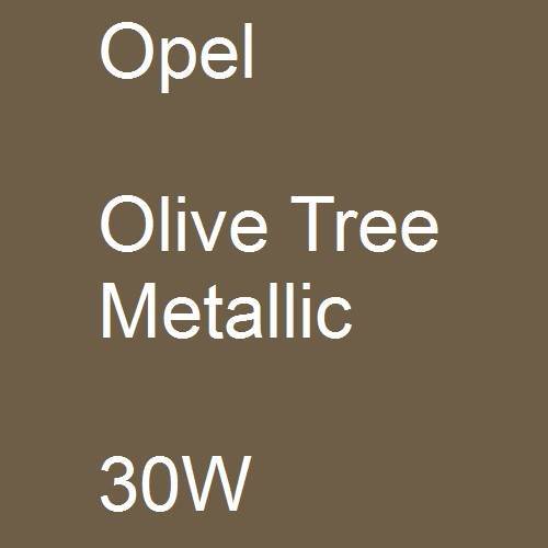 Opel, Olive Tree Metallic, 30W.